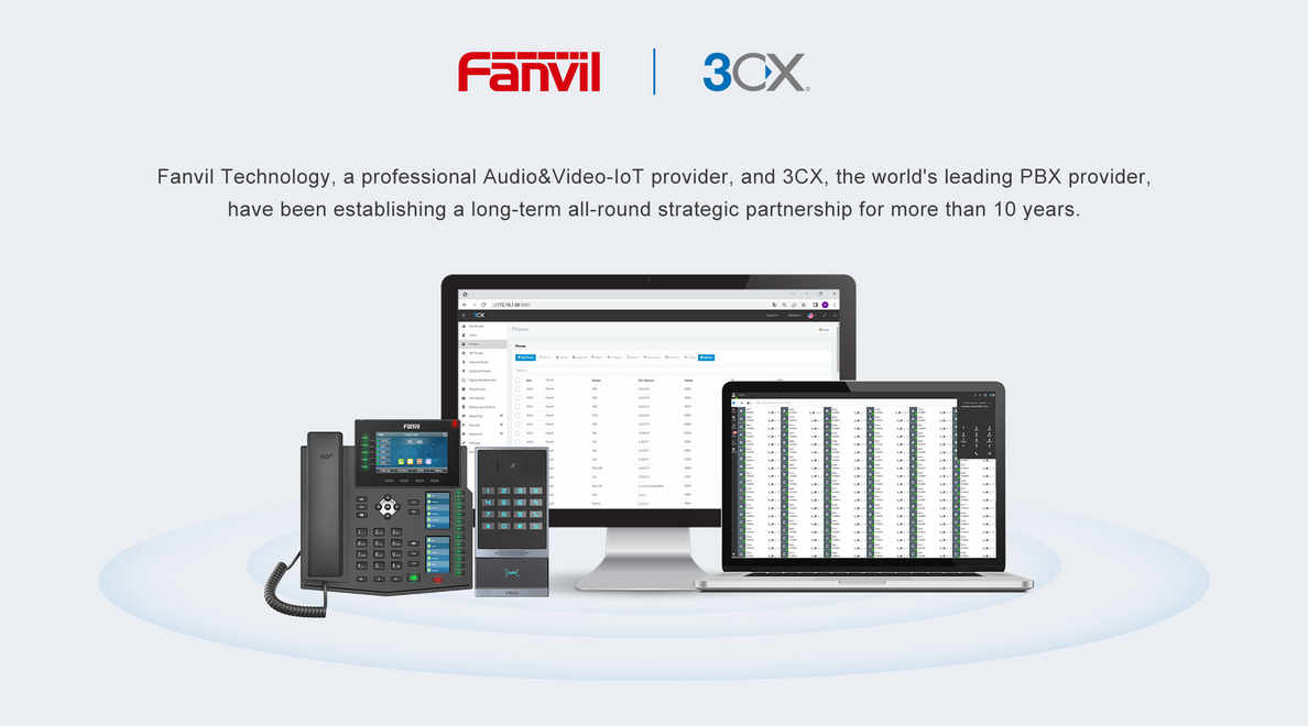 fanvil 3CX solution